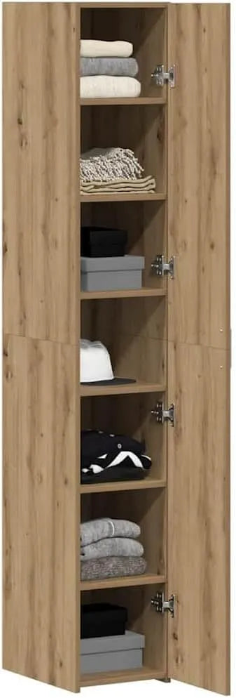Komoda i szafka do przechowywania – z drewna, 2 pièces, 30 × 42, 5 × 185 cm