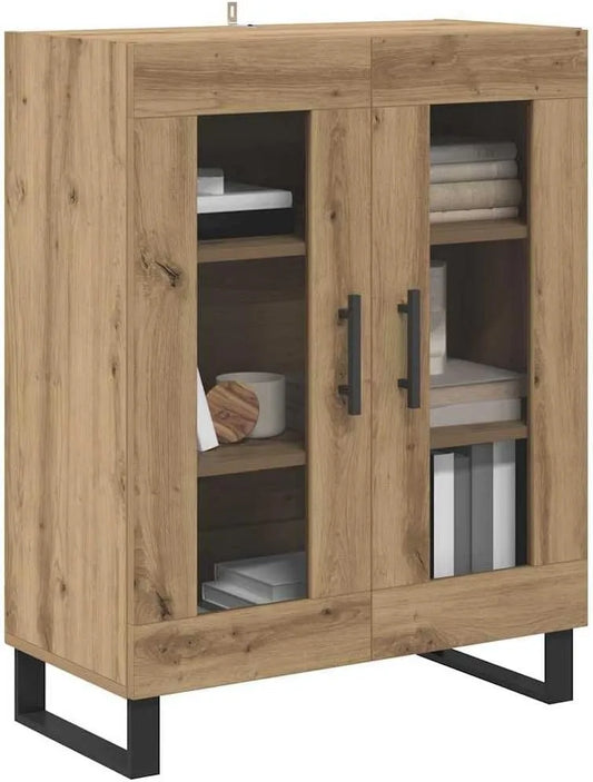 Komoda i szafka do przechowywania – kompaktowa konstrukcja, z półkami, 69, 5 × 34 × 90 cm, z półkami