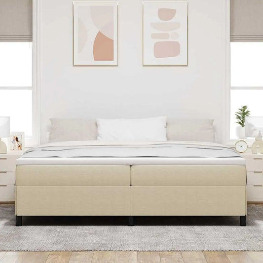 Łóżko kontynentalne: tapicerka aksamitna, 200 × 200 cm, szary, tapicerka materiałowa