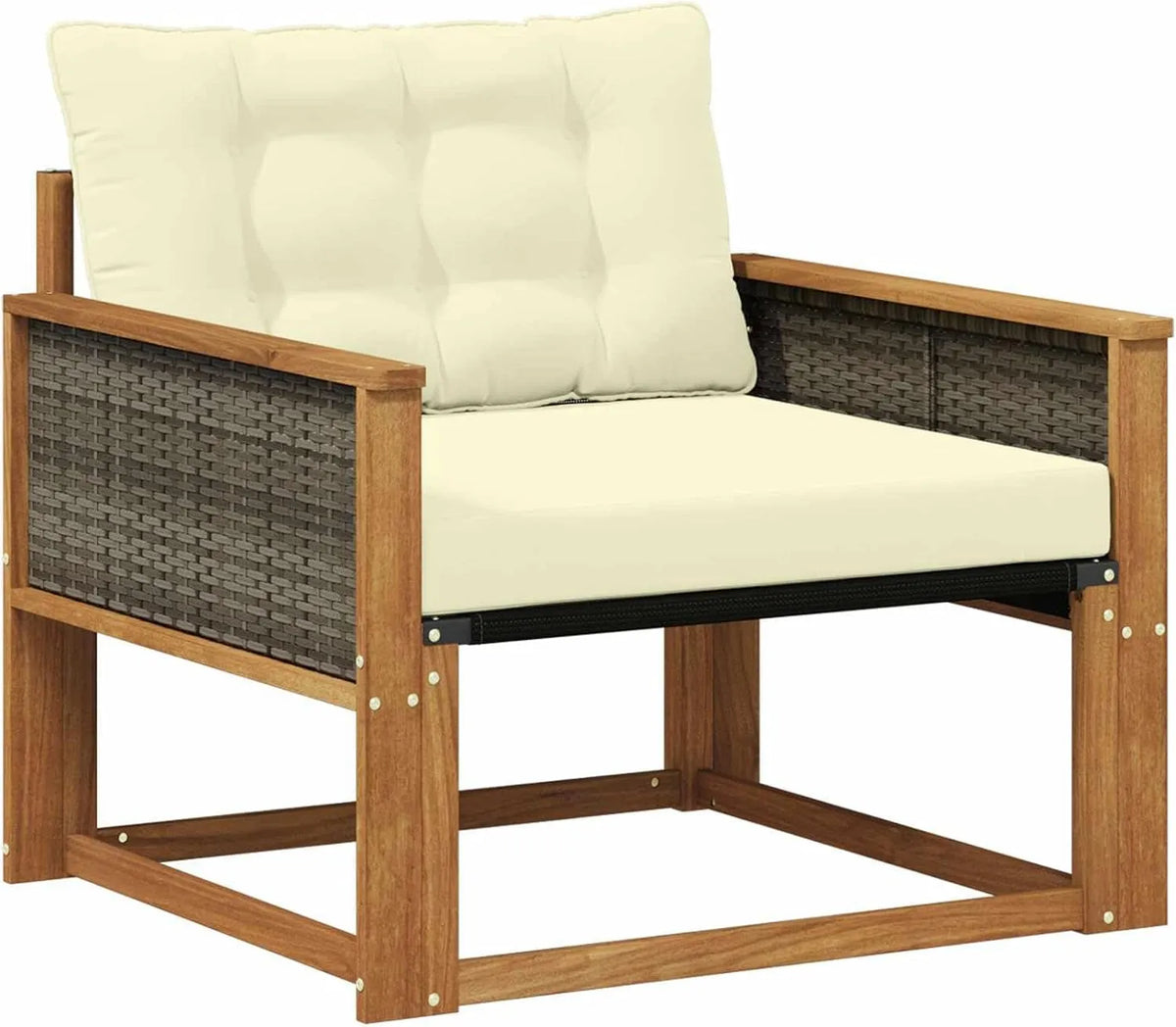 Sofa narożna – z drewna