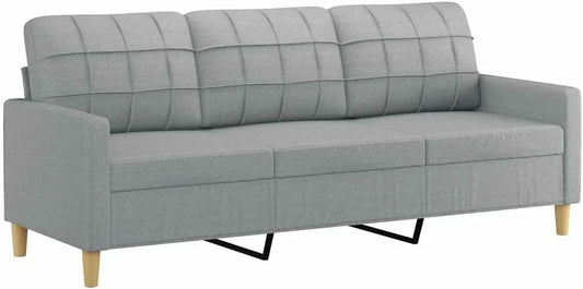 Sofa rozkładana i sofa z funkcją spania – tapicerka materiałowa, 3-osobowa, 180 cm, tapicerka materiałowa