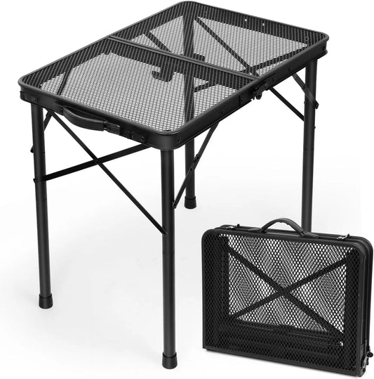 Grill ogrodowy – EASTSTORM, składana konstrukcja, lekka konstrukcja, przenośna konstrukcja, 60 × 40 cm