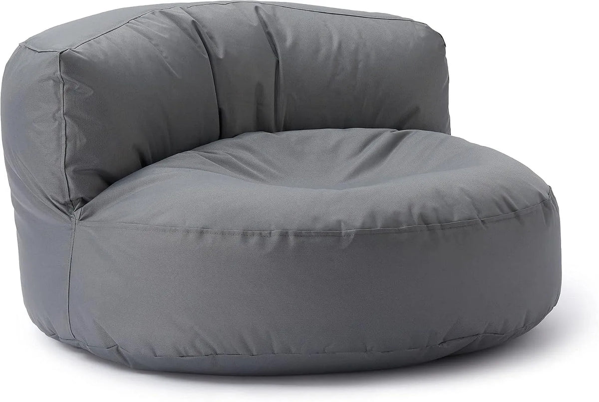 Sofa – z oparciem, 90 × 50 cm, 320 l, szary
